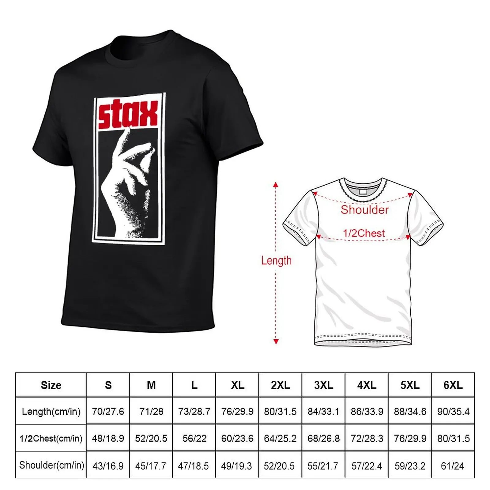 Stax Volt Records T-Shirt custom shirt cheap stuff graphic t shirts men