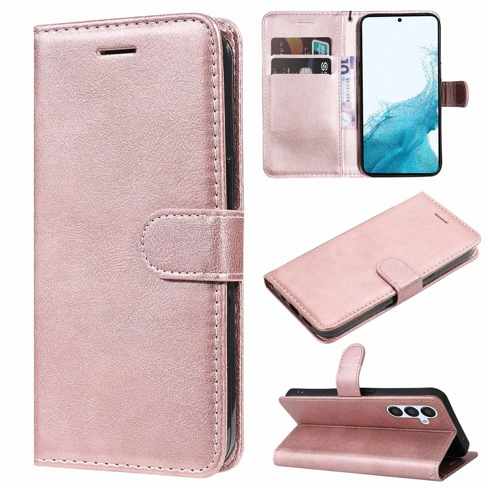 Classic Wallet Card Slots Flip Case For Huawei Mate 50 40 30 20 10 Lite 9 Nova 10 SE Pro Plus 8i Y61 5G Simple Phone Coque D06E