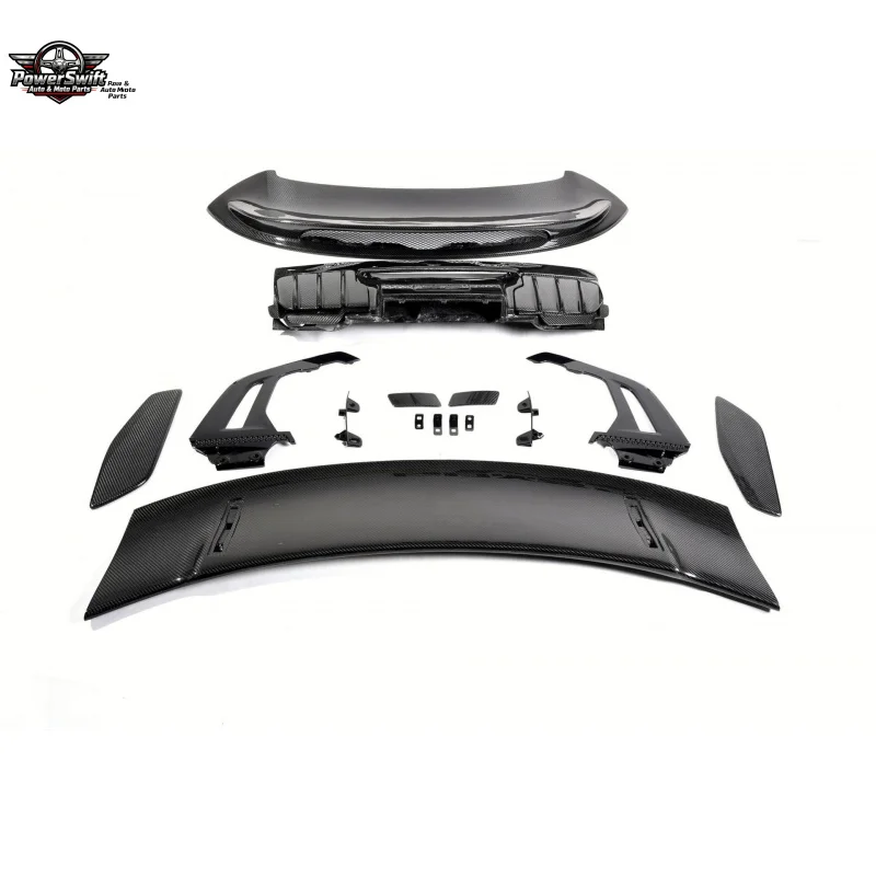 

Suitable for Porsche 911 992 Modified GT3 Tail Wing Carbon Fiber Material Aluminum Alloy Bracket