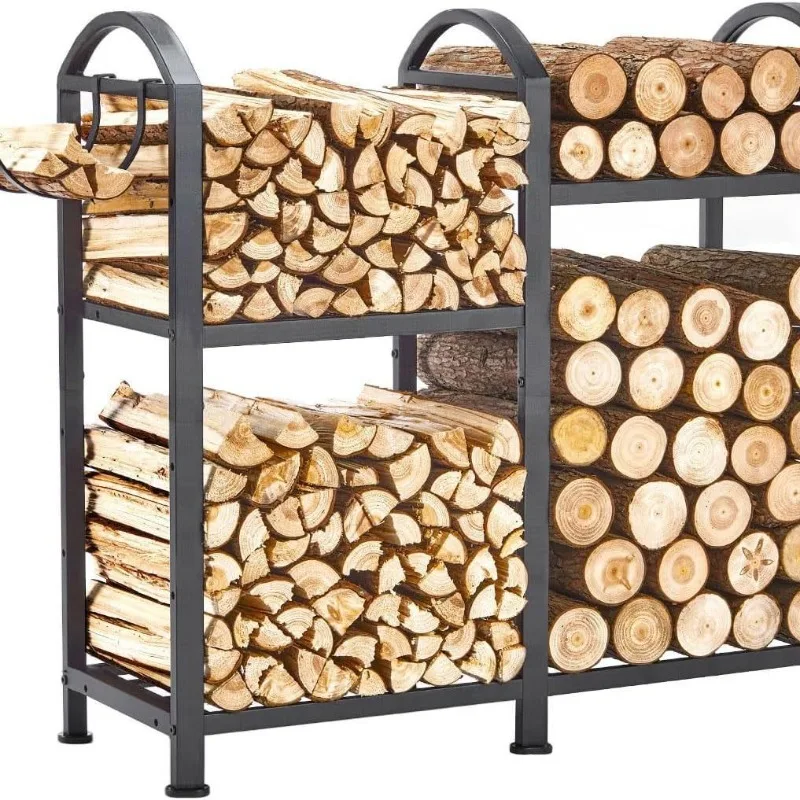 

Firewood rack indoor with hook wrought iron firewood stacking rack rack