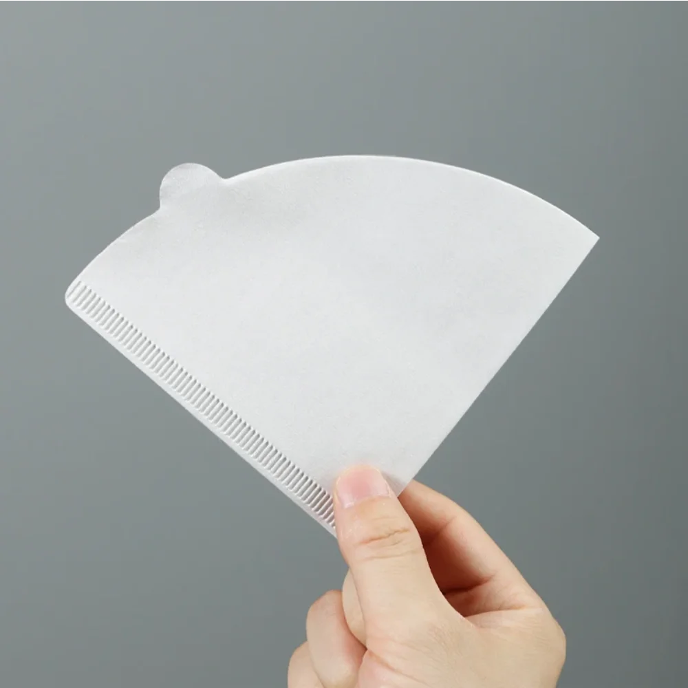 

Wood Pulp 02 Cone Filter Pour Over 2-4 Cups Natural Drip Coffee Paper Filters Makers Accessories