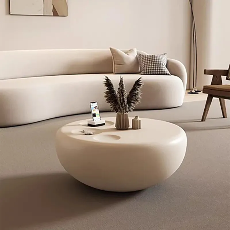 Modern Simple Coffee Tables White Nordic Unique Storage Side Table Premium Irregular Mesa Auxiliar Salon Living Room Furniture