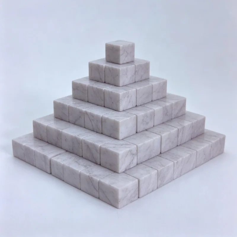 150g 5.29 OZ DIY Mosaic Marble Square Decorative Tiles for Home Decor Kitchen Bathroom Living Room Artistic Creativity Projects