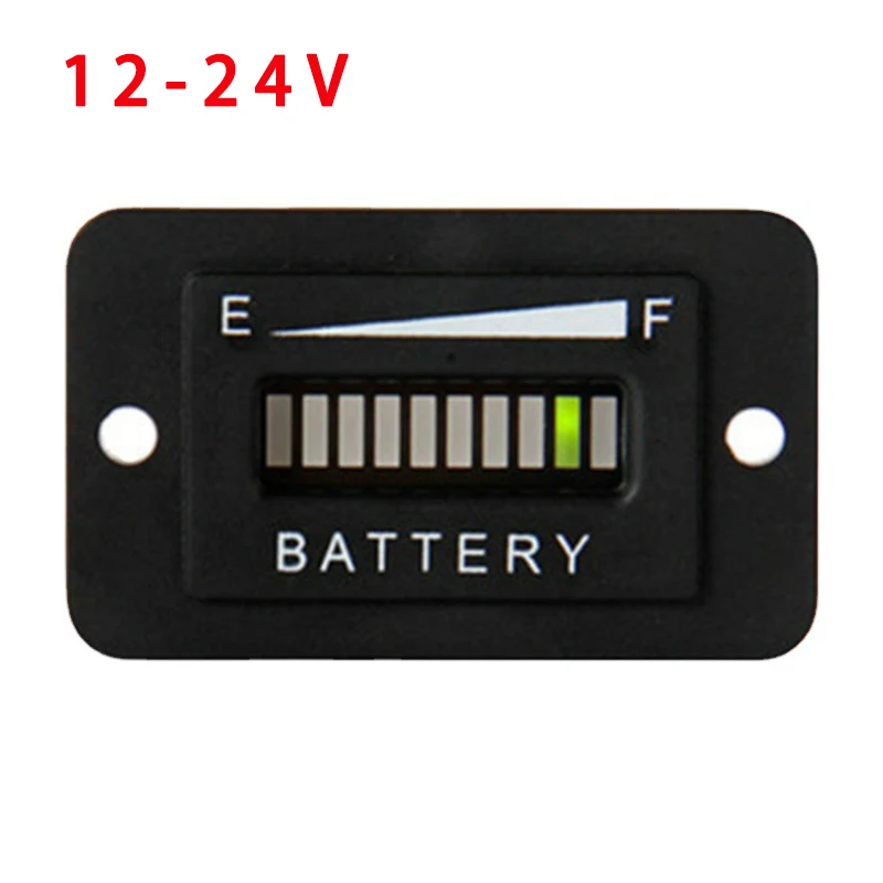 LED Battery Indicator Meter Gauge 12-24V Fit for Yamaha Golf Cart Ezgo Club Car