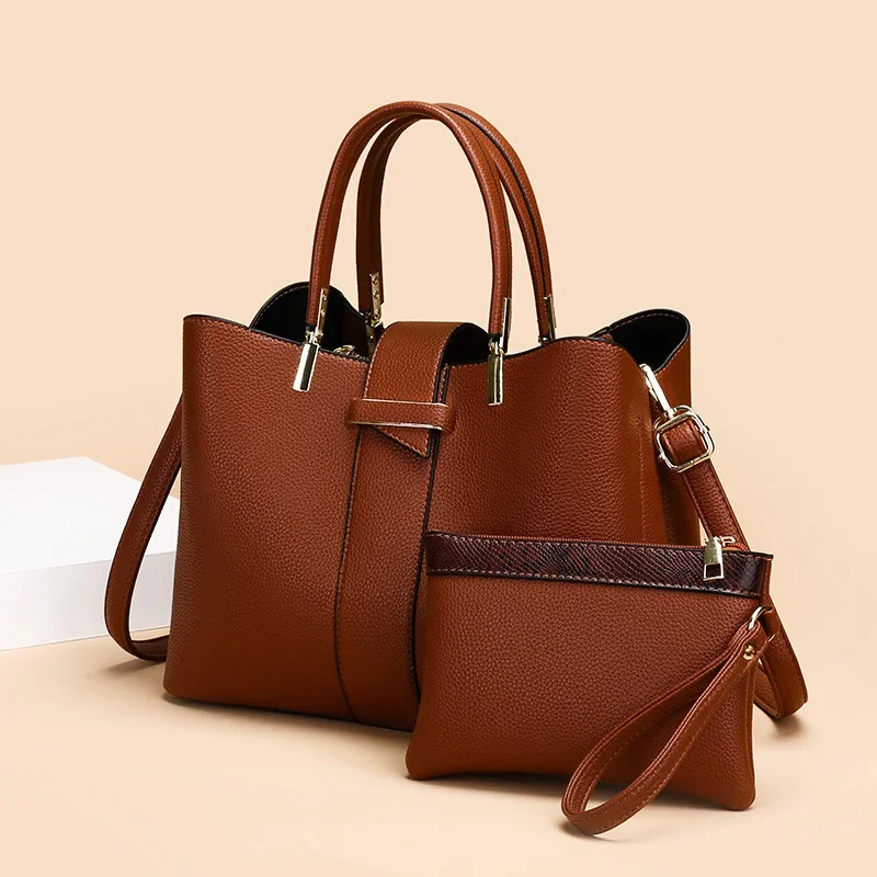 

2025 New Women's Large Tote Bag, Spacious Shoulder Purse, Multi-Functional Crossbody Bag with Zipper for Work & Travel​