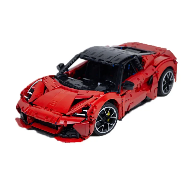 Building Block MOC-194514 Supercar Scale 1:8 Modular Construction Model Ornament 2941PCS Children's Birthday Gift Christmas Toy