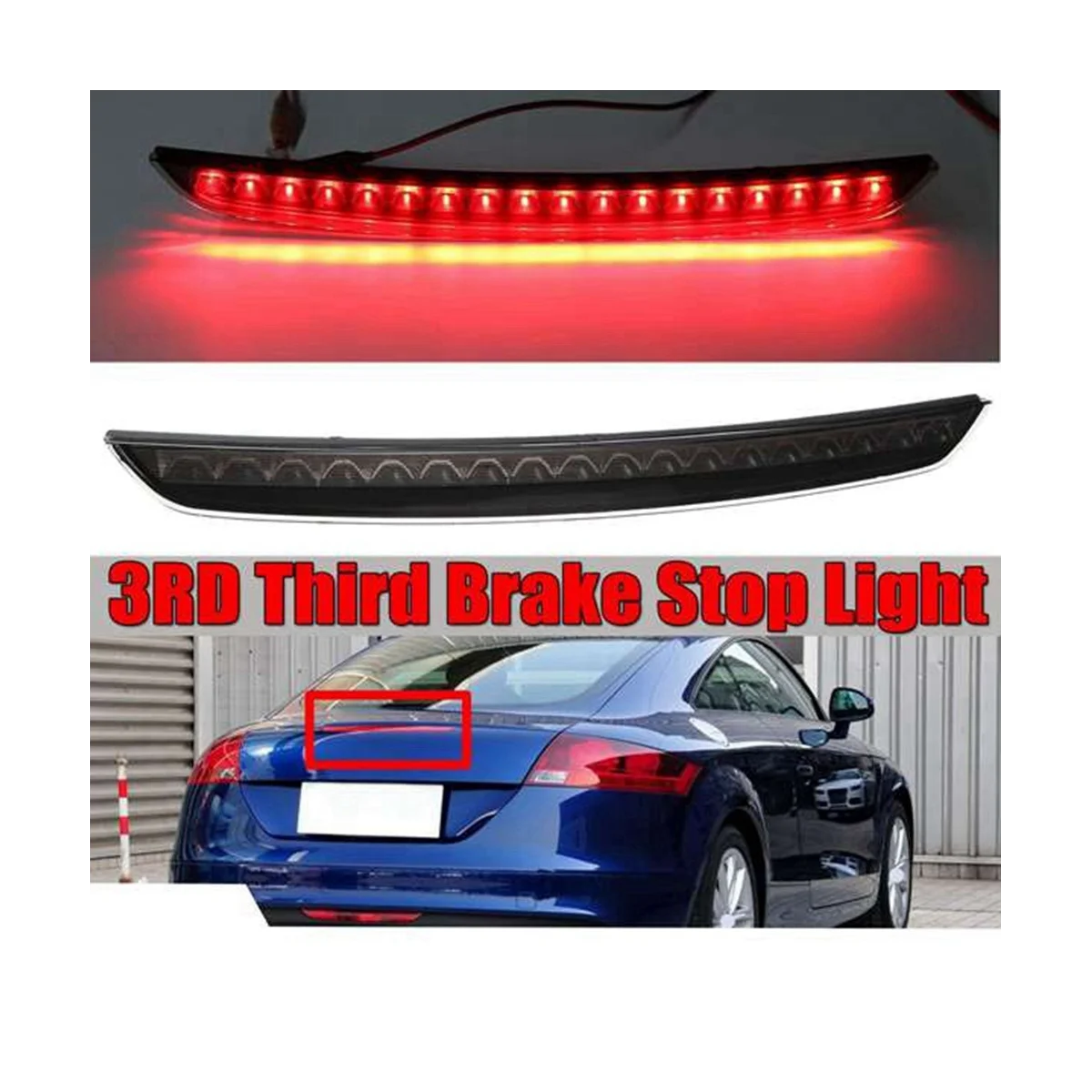 Terza luce freno alta luce freno a LED fanale posteriore posteriore Auto per Audi MK2 TT 8 j0945097