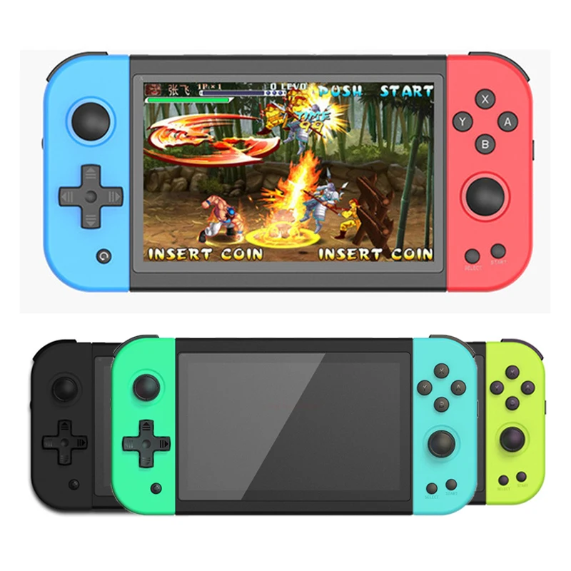 

New X51 Handheld Game Players 5.1 Inch Hd Screen Retro Video Game Console Support Two-player Games Cheap Children's Gifts