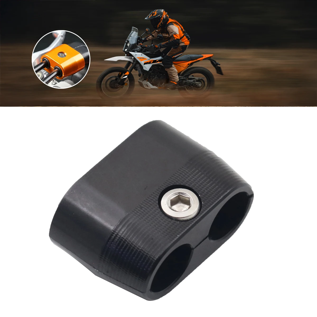Protector de Cable de Acelerador CNC para Motocicletas KTM XCF250 SXF250 XCF350 SXF350 XCF450 SXF450 EXC EXCF SMR Six Days 2001-2016