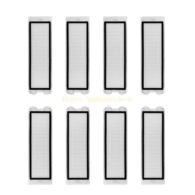 D0AB 2/4 أزواج HEPA المرشحات الملحقات تنظيف الفراغ بديل لتنظيف الأسرة للمنظفات الفراغية الروبوت P10