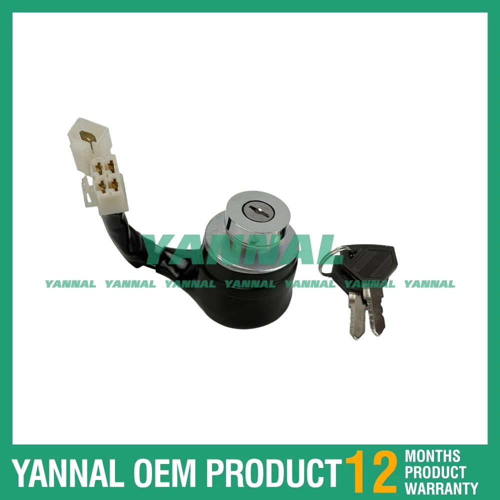 

Ignition Switch AM876787 1A7335-52110 194940-52110 198360-52160 198162-52150 For Kubota Engine Parts