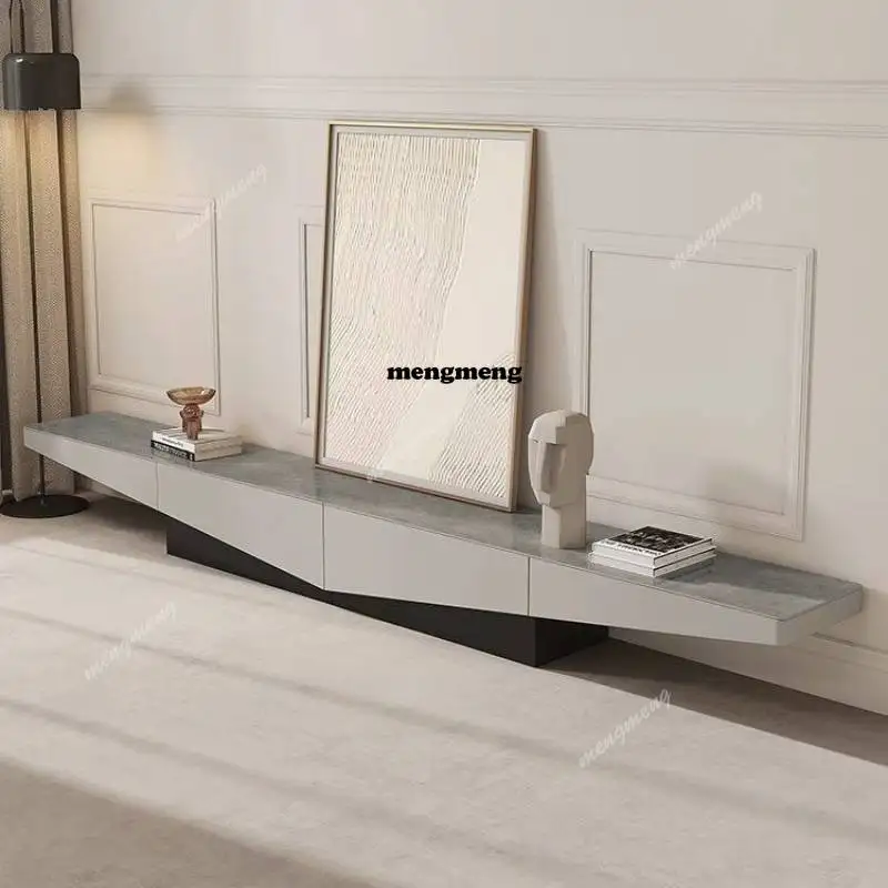 

E182 Stand Long Tv Cabinet Decoration Drawers Silver Nordic Storage Tv Cabinet Apartments Lounges Fernsehtisch Furniture For Hom