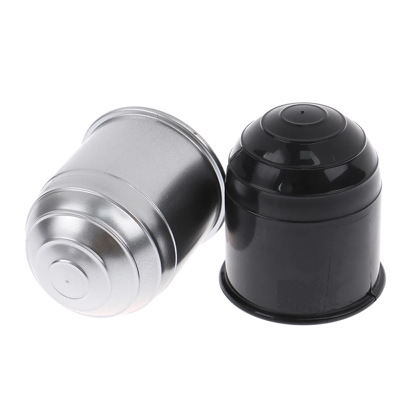 

Горячая распродажа: Универсальная заглушка для буксировочного крюка 50 мм, черная/серебристая, для прицепов и автомобилей