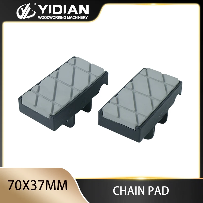 10 قطعة 70X37mm المسار الوسادة اكسسوارات نقل سلسلة الوسادة ل Biesse النجارة Edgebanding قطع غيار الماكينات