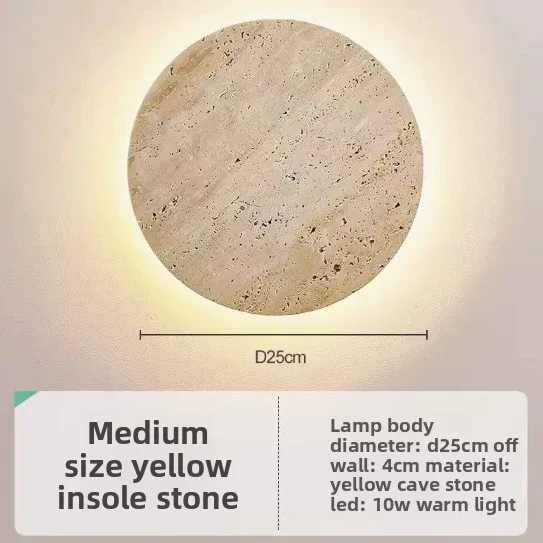 مصباح حائط إيطالي بسيط من الترافرتين الأسود، شمعدان أسود إبداعي لغرفة النوم وغرفة المعيشة وتناول الطعام وديكور الدرج #6