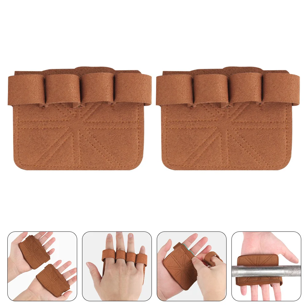 

1Pair Workout Weight Lifting Grip Pads Palm Protectors Lightweight Anti Slip Gloves for Gym Lifting Grips Gym Workout Gloves