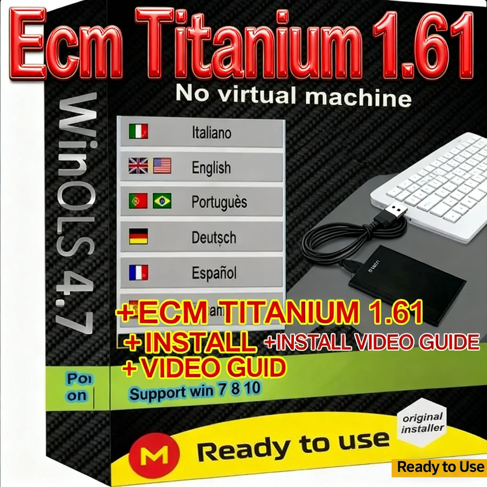 2025 Mitche/ll Ultramate 2023.07 Sistema completo di stimolazione avanzata + Officina automobilistica HAYNES PRO Vivid 2015 + Alldata 10.53
