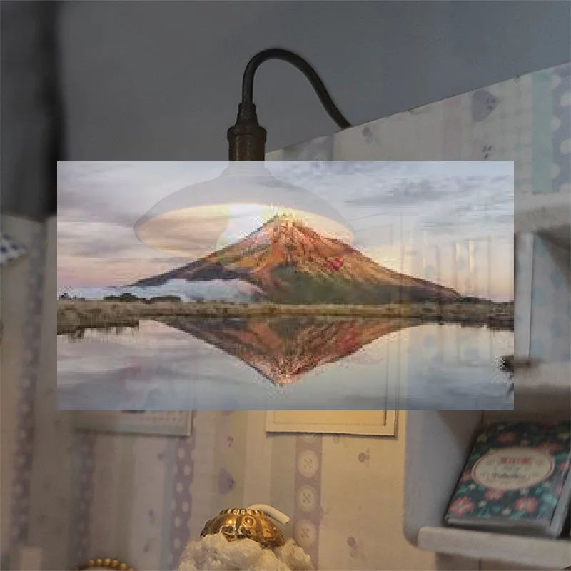 

Новая металлическая светодиодная настенная лампа SMD для диорамы, моделирования поездов, песочного стола, уличного освещения (1 шт.)