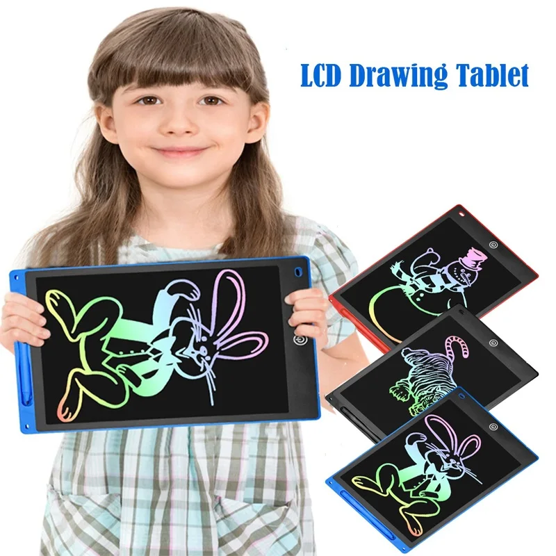 8.5/6.5 Inch LCD Drawing Tablet Electronic Drawing Writing Board Colorful Handwriting Pad Boy Girl Kids Children\'s Toys Gift