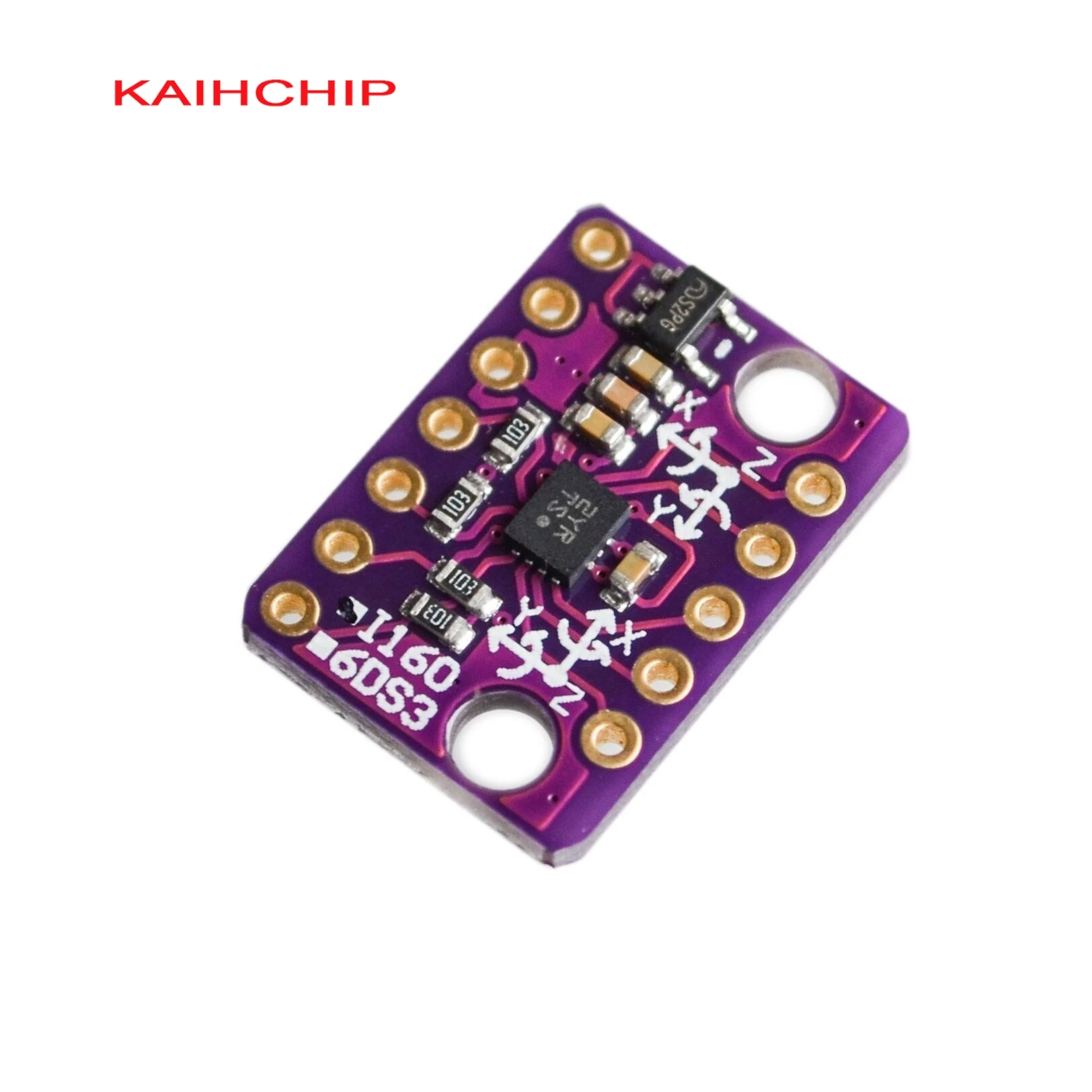 10PCS/LOT GY-BMI160 module Latest Stance Accelerometer Gyroscope module 6 Dof 6 axes inertial Measurement Sensors IIC.SPI