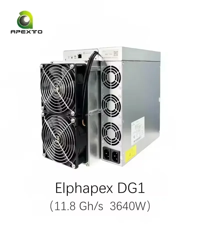 

BUY 2 GET 1 FREE Elphapex DG1 11G 3420W Litecoin Dogecoin Bells Miner