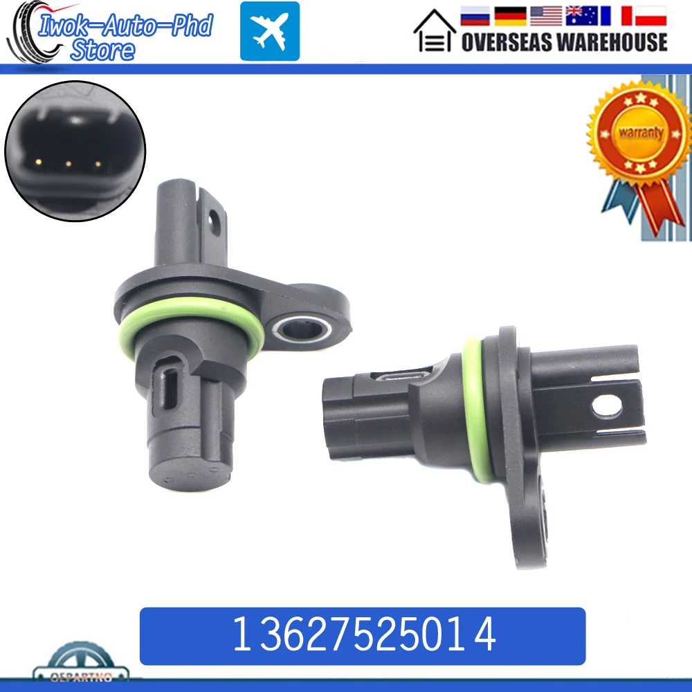 Car Camshaft Position Sensor CPS Shaft Camshaft Phase Sensor 13627525014 for BMW Z4 X6 X5 X3 X1 M5 1 128I 135i 320i 323i 325i