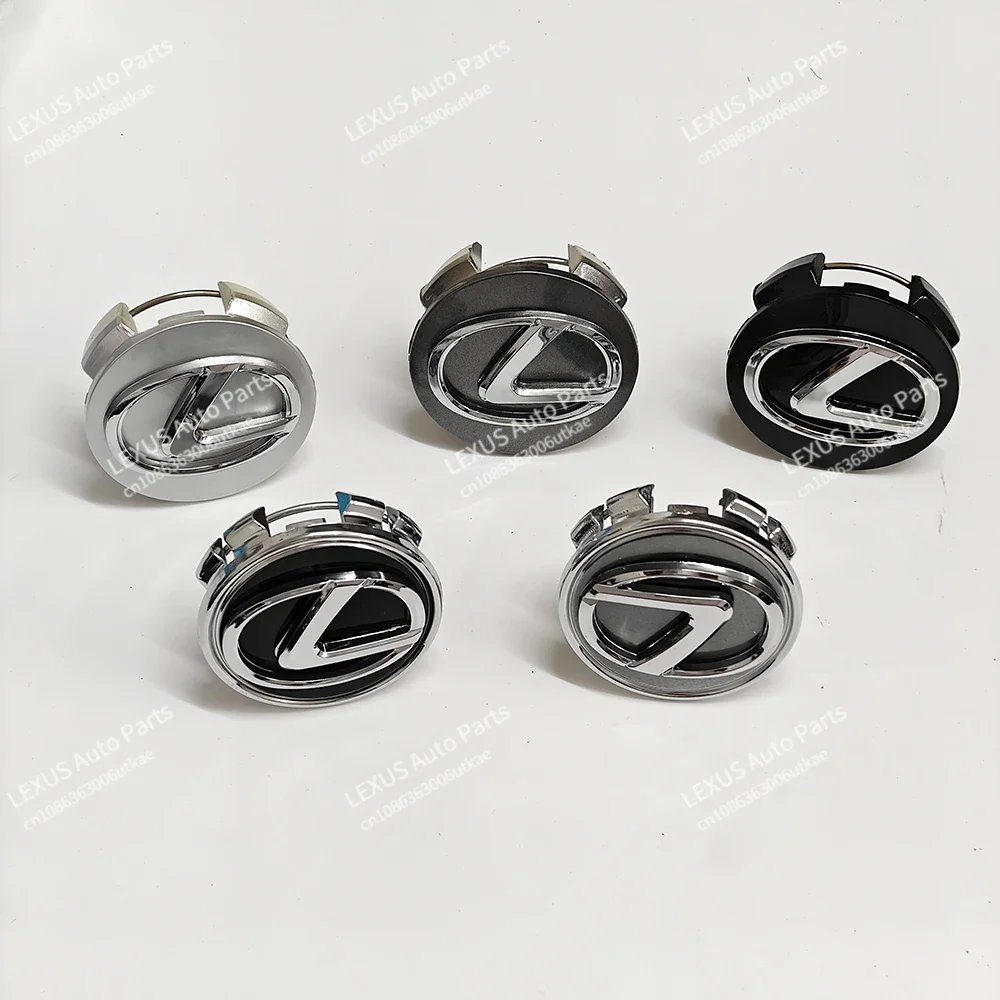 4pcs 62mm Wheel Hub Center Caps For Lexus Badge Cover Hubcaps for NX200T ES200 ES350 IS300 RX240 GS450h LS500h Car Accessories