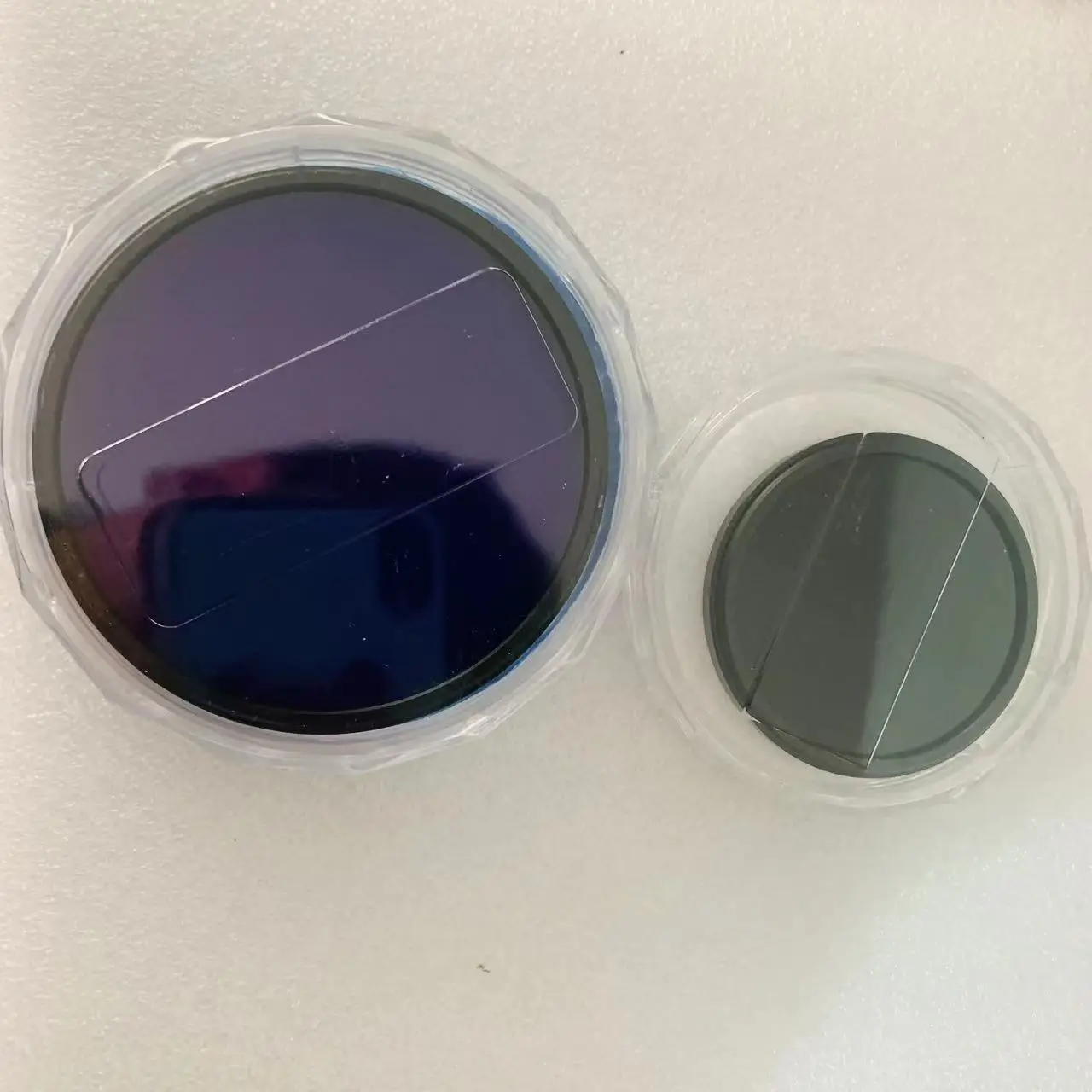 ขนาด49มม.ZWB2กรองรังสี UV และ77มม.ZB2กับกรอบ Optical Glass สำหรับถ่ายภาพ
