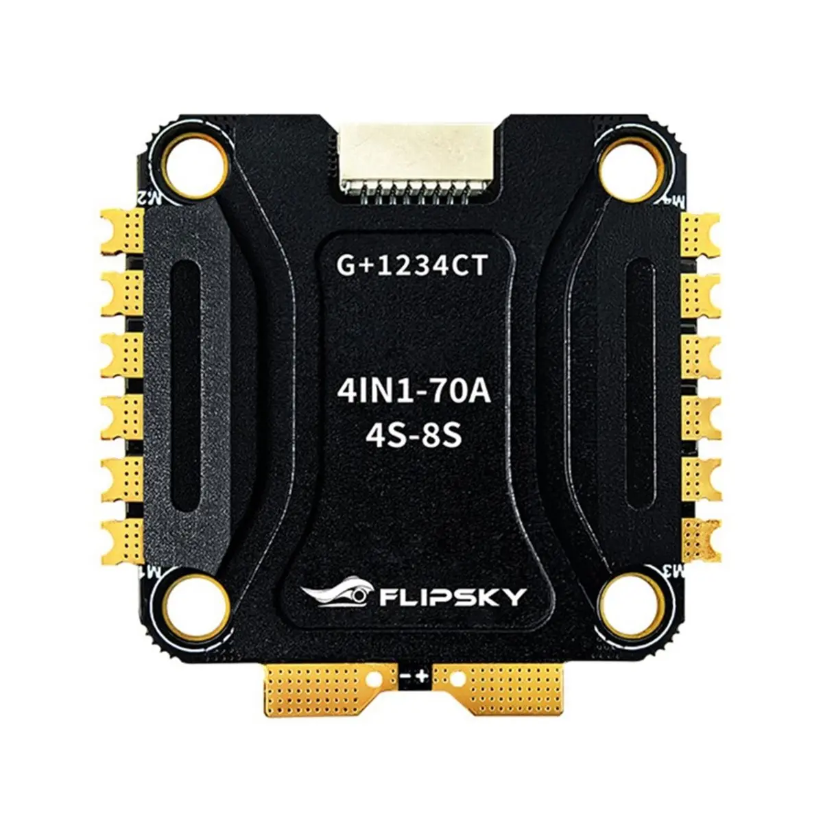 AC※▼●919- 4 in 1 8S70A AM32 ESC 70A 4S-8S Brushless Flight Controller Electronic Speed Control with Heat Sink