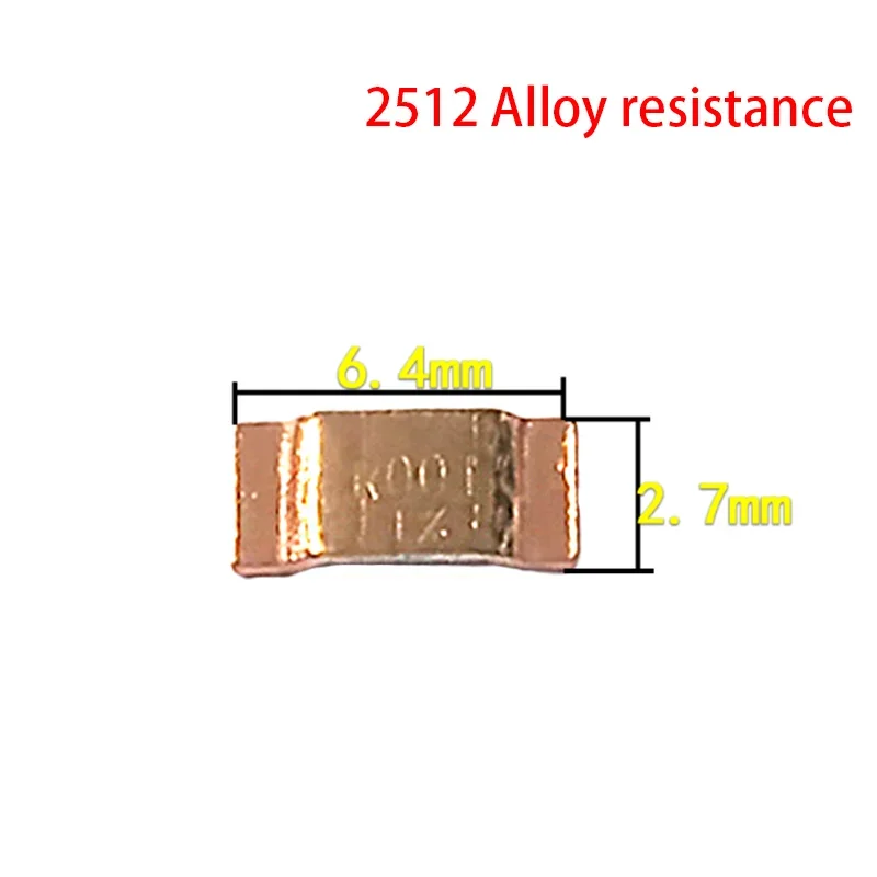 10 Buah 2512 3920 5930 SMD Tembaga Mangan Sampling Alloy Resistance 3W 4W 5W 7W 1MR 2MR 3MR 4MR 5MR 0.2 0.3 0.5 0.82 1.5MR 2.5MR