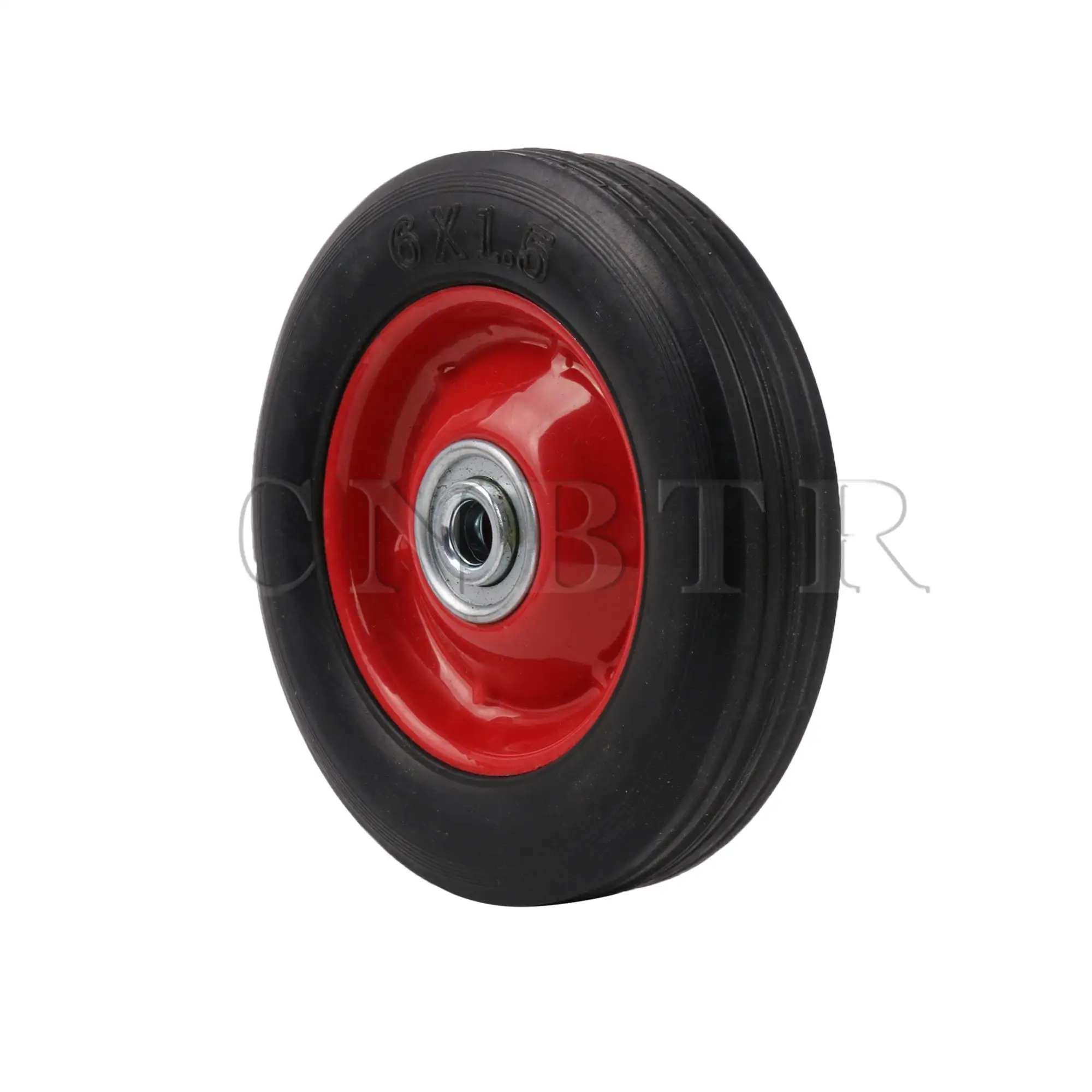 CNBTR 2Pieces Wheelbarrow Tire Wheel Solid 6\