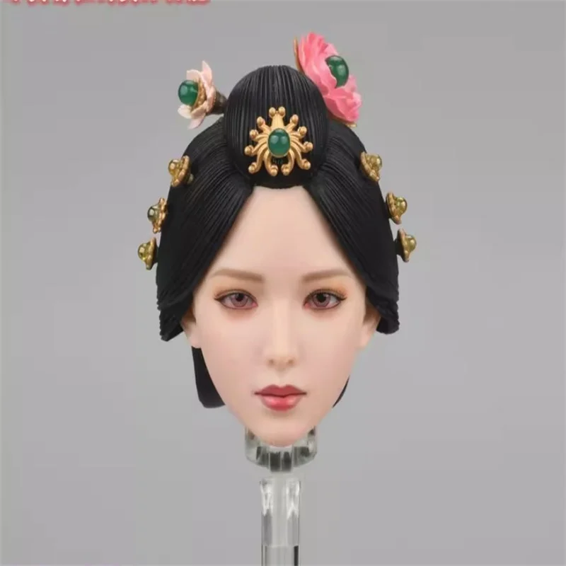 I8 Toys I8-C006 B 1/6 Female Ming Dynasty Head Carving Long Coat Horse-face Skirt Shoes Fit 12'' Action Figure Body In Stock