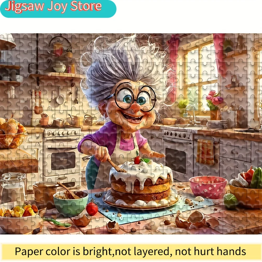 500/A - Puzzle, Alta Qualità, Spessi e Resistenti, Senza Giunture, Esercitano Pazienza, Concentrazione e Sono Divertenti per Alleviare lo Stress