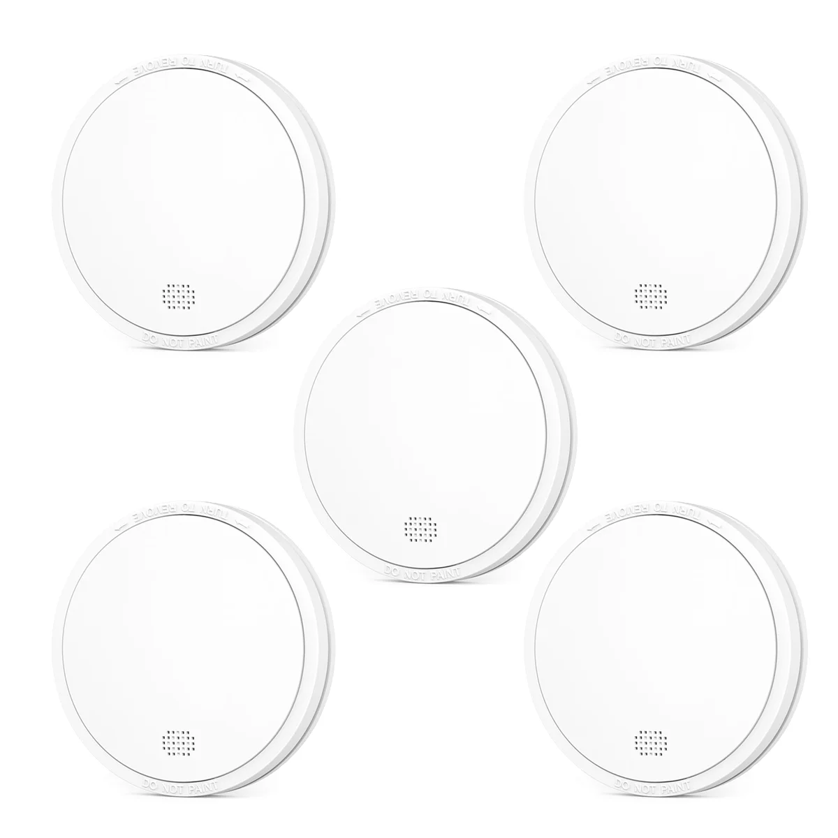 CPVAN Independent Smoke Alarm Home Security Alarm 10 Year Battery 85db Fire Alarm Comform with EN14604 Standard Smoke Detector