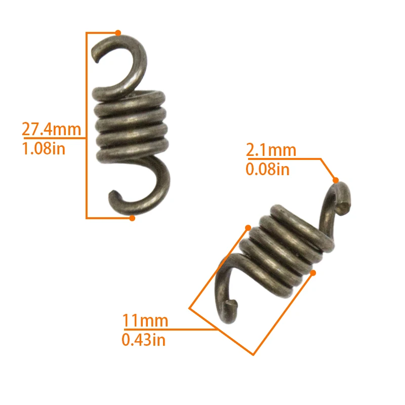 Lawn Mower Brush Cutter Grass Trimmer Heavy Duty Clutch Spring For Robin NB411 CG411 BG411 EC04 1E40F-6 49CC 2 Stroke Engine