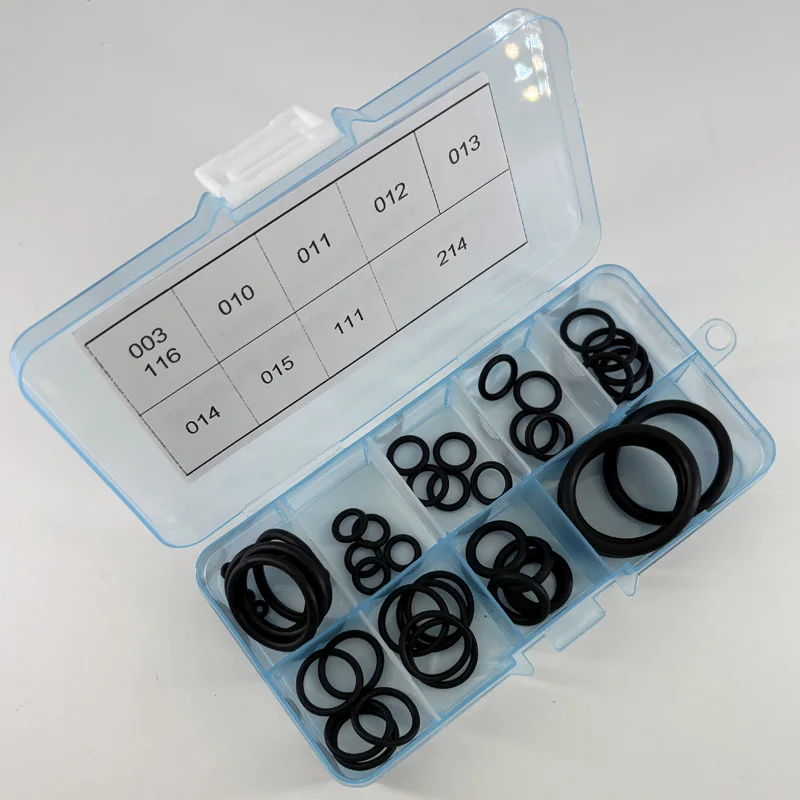 Kit de reemplazo de juntas tóricas para buceo, adecuado para mangueras de buceo, válvulas de tanques de oxígeno y reguladores, cumple con el estándar AS568.