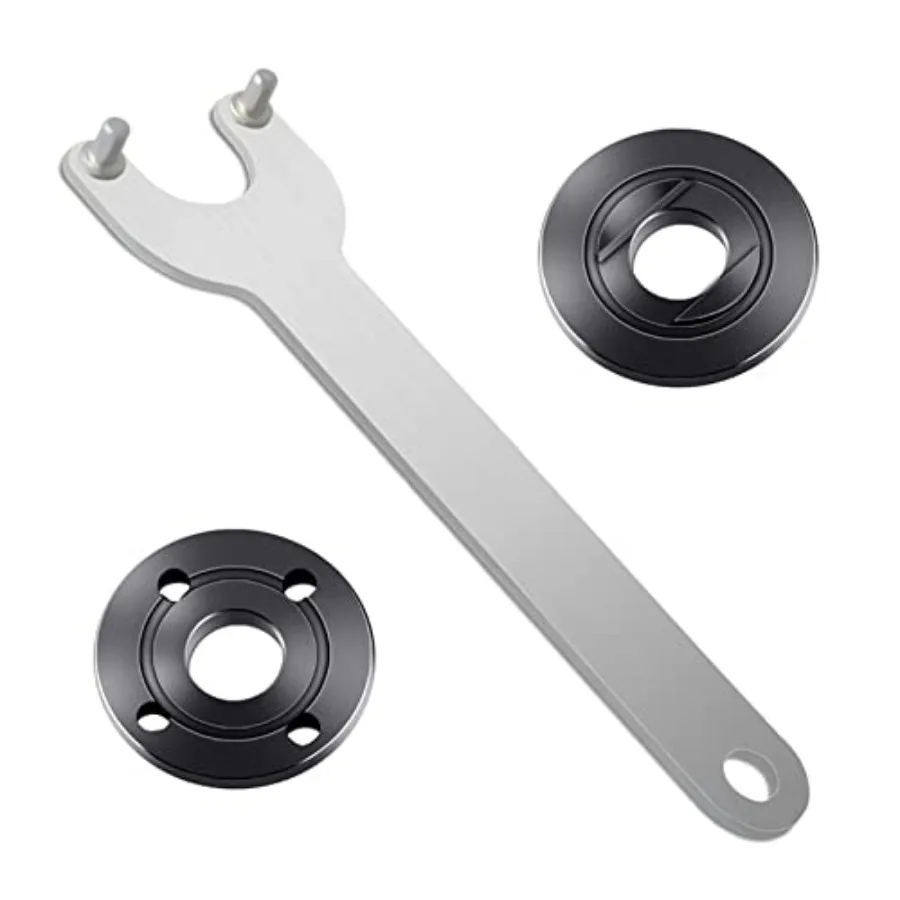 

4.5" 5" 5/8-11 Angle Grinder Wrench Spanner Metal Lock Nut for Dewalt Makita 224399-1 224568-4 193465-4 Black and Decker Ryob