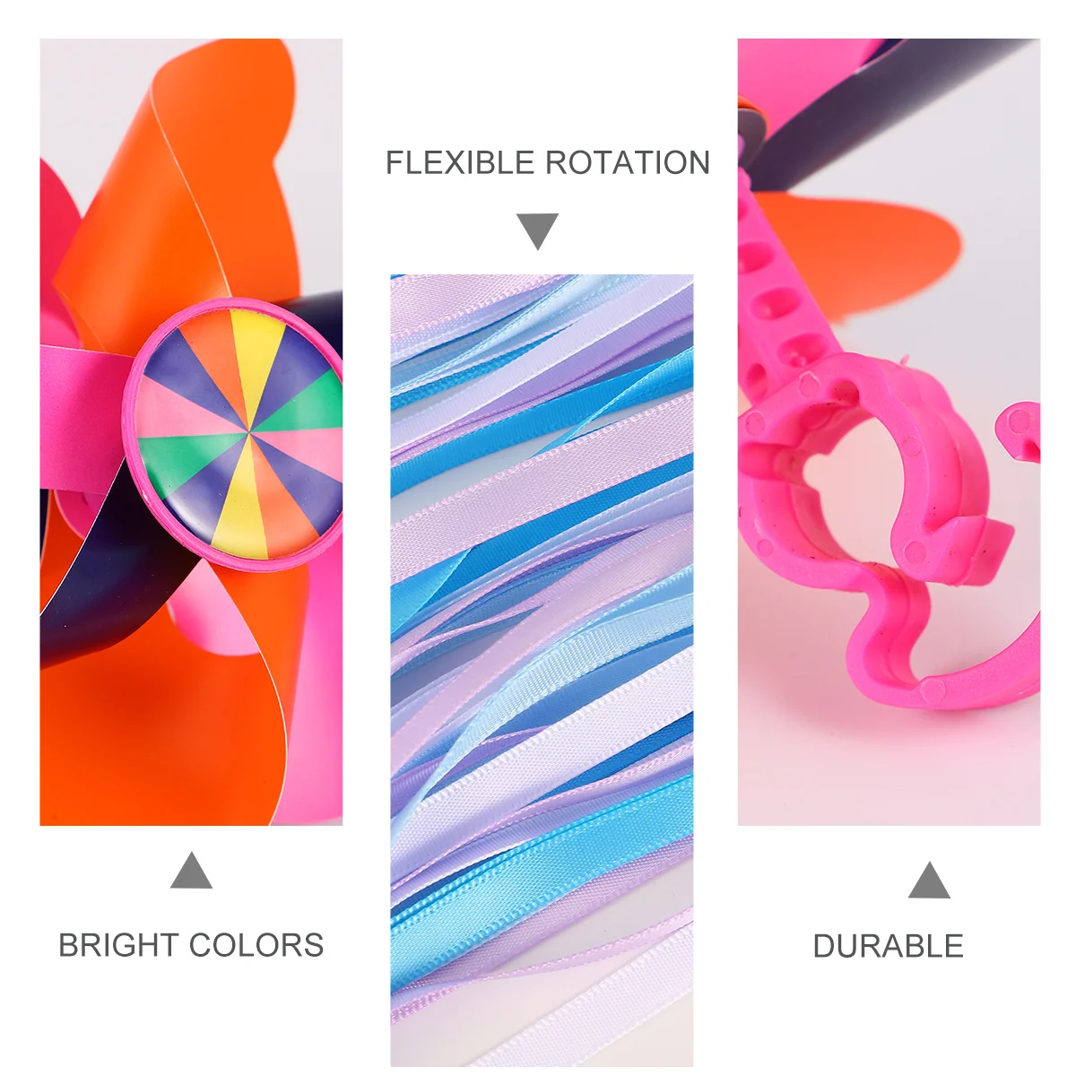 

1pcs Children'S Scooter Windmill Accessories Plastic Windmill Bike Decorative Supplies For Kids Ride Fun Decoration Cycling