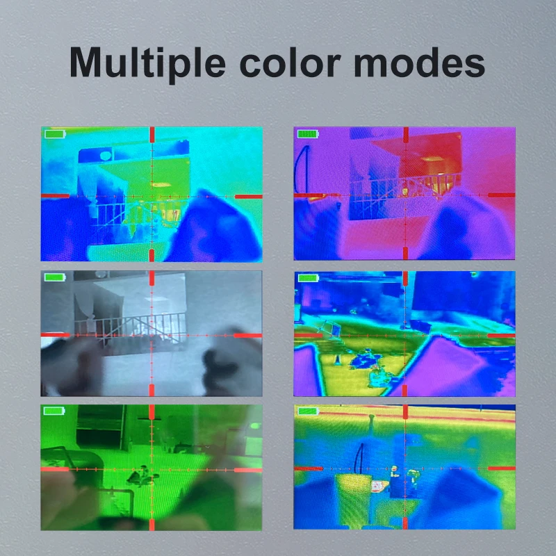 Compactpixels infrared/thermal imaging sight with display for wildlife watching, hunting and outdoor activities 256*192 pixels