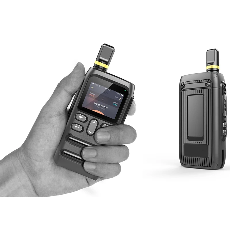 Walkie-talkie Digital JX-700 4G, conexión WIFI/Bluetooth, posicionamiento GPS, tiempo de espera superlargo, ABS, 1 Juego