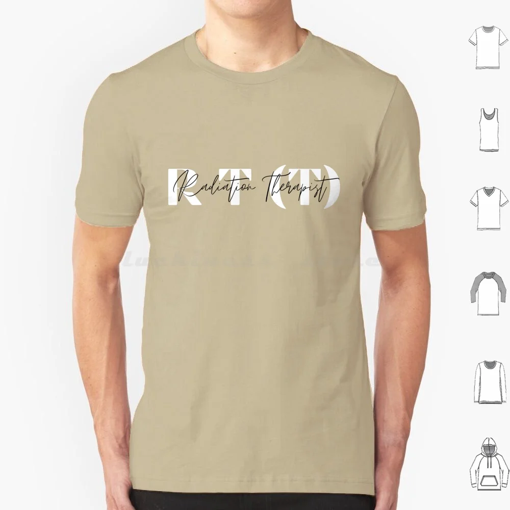 Radiologic Technologist Radiation Therapist Rt ( T ) T Shirt Big Size 100% Cotton Radiation Therapist Radiation Therapist