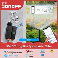 SONOFF SWV-BSP SWV-NH Zigbee Smart Water Valve IP55 Irrigation System Setting Controller Smart Home Alexa Google Home Ewelink