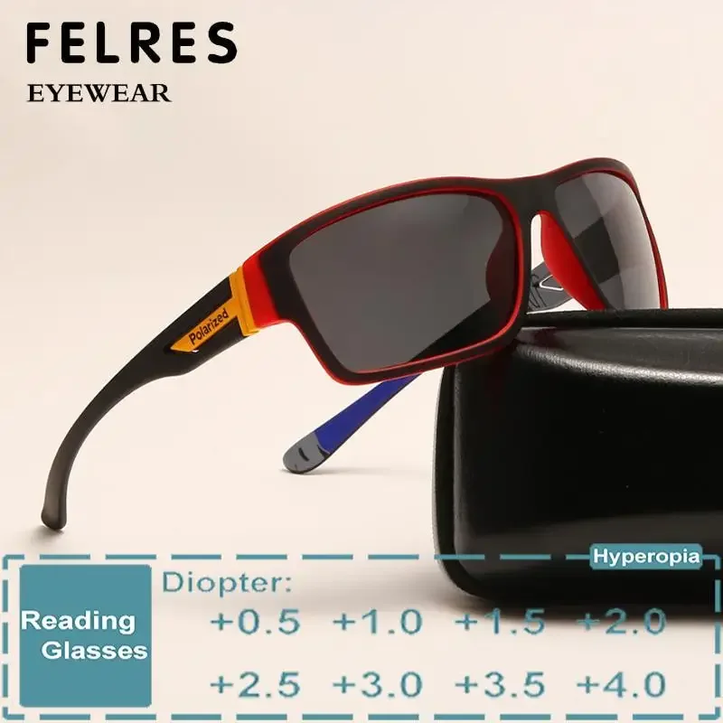 

Sport Black Prescription Reading Glasses Sunglasses Men Women Classic Tinted Presbyopic Glasses Magnification Shade Sun Glasses