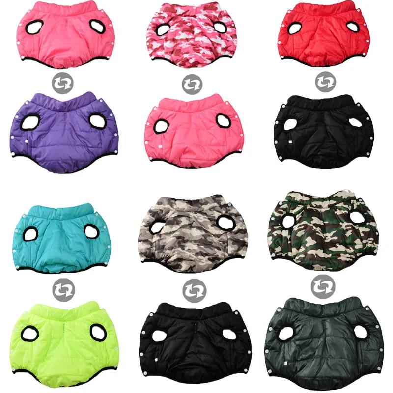 

Pet Dog Clothes Winter Double-Sided Padding Jacket Puppy Coat Clothing For Small Dogs Dachshund Chihuahua Pet Costumes Suit XXL