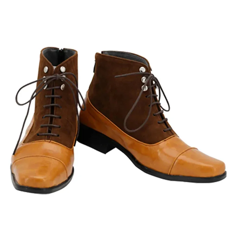 

2025 11, обувь с ангелом Азирафией, мужские ботинки в стиле фэнтези, ТВ, хороший косплей, маскировочный костюм с омнями, аксессуары для взрослых мужчин Fantasia F