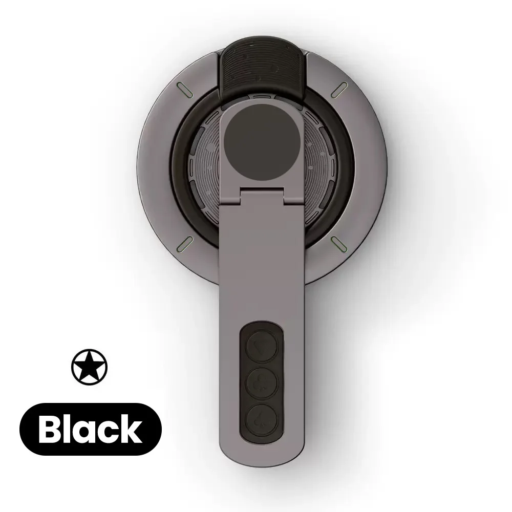 3-in-1 magnetischer Fingerringhalter, drehbar, doppelseitig, magnetischer Telefonständer für iPhone 17, 16, 15, 14, 13, 12, MagSafe