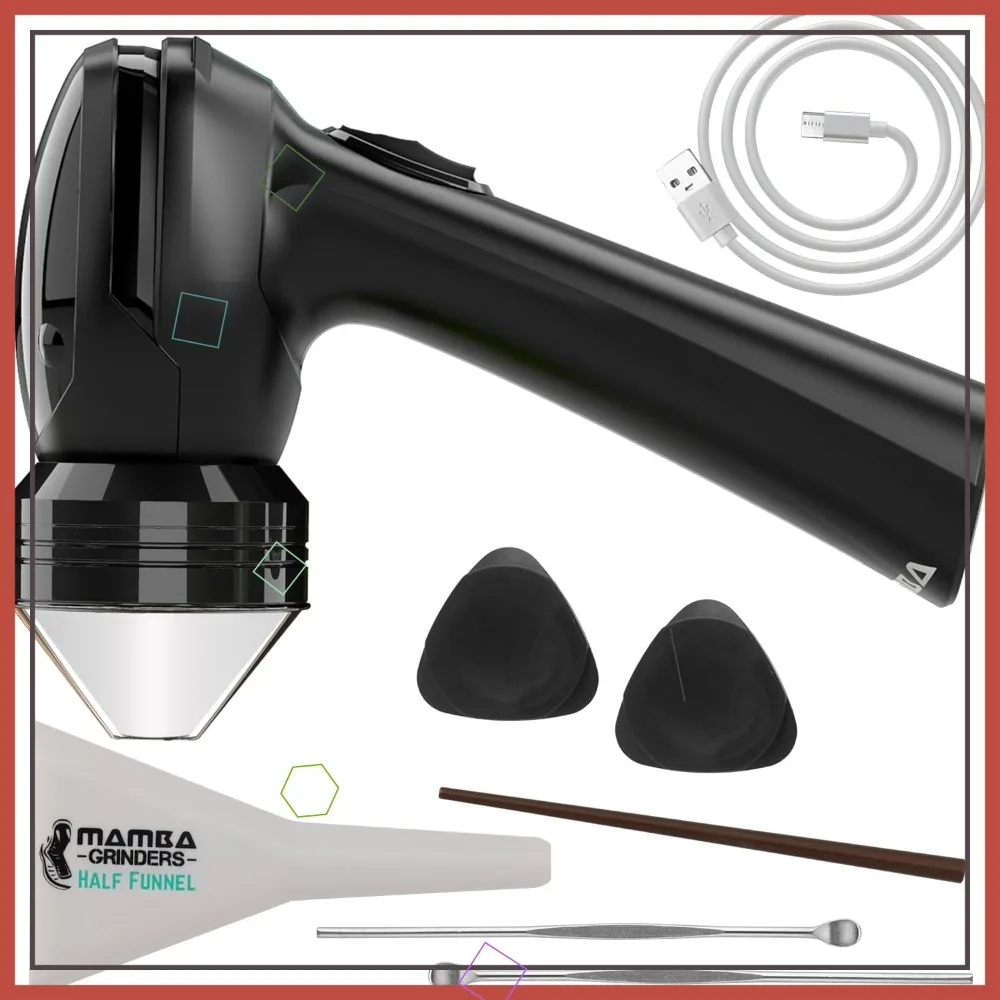 

Электрическая мельница для специй с USB-зарядкой, простое управление одной рукой, загрузка 1 г