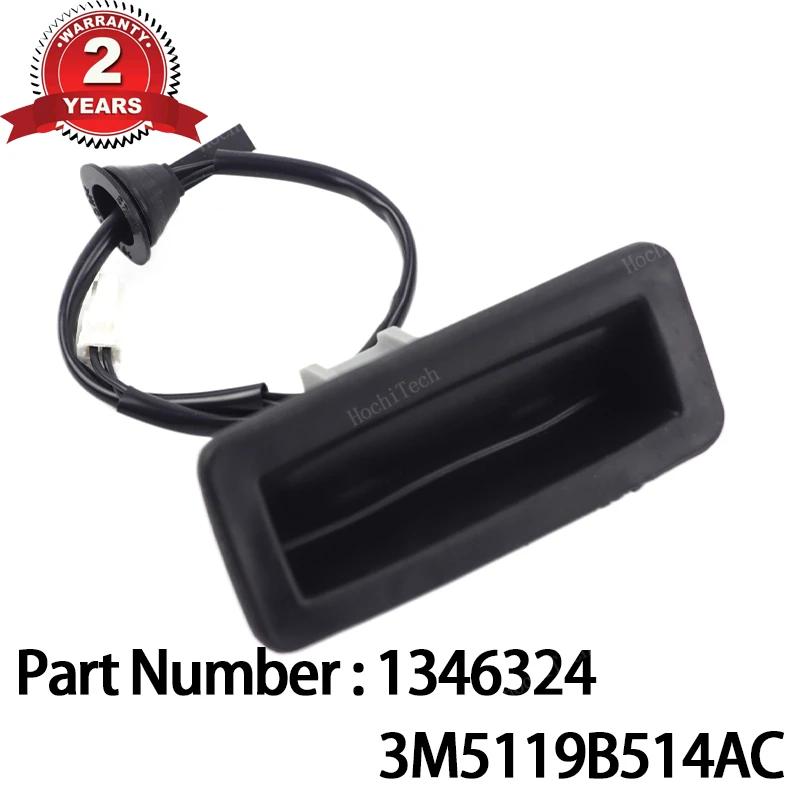 Rear Trunk Lock Release Switch Tailgate Opening Button for Ford Focus C-MAX CAP 03-07 CAB 1346324 3M5119B514AC RIOLET CA5 06-10