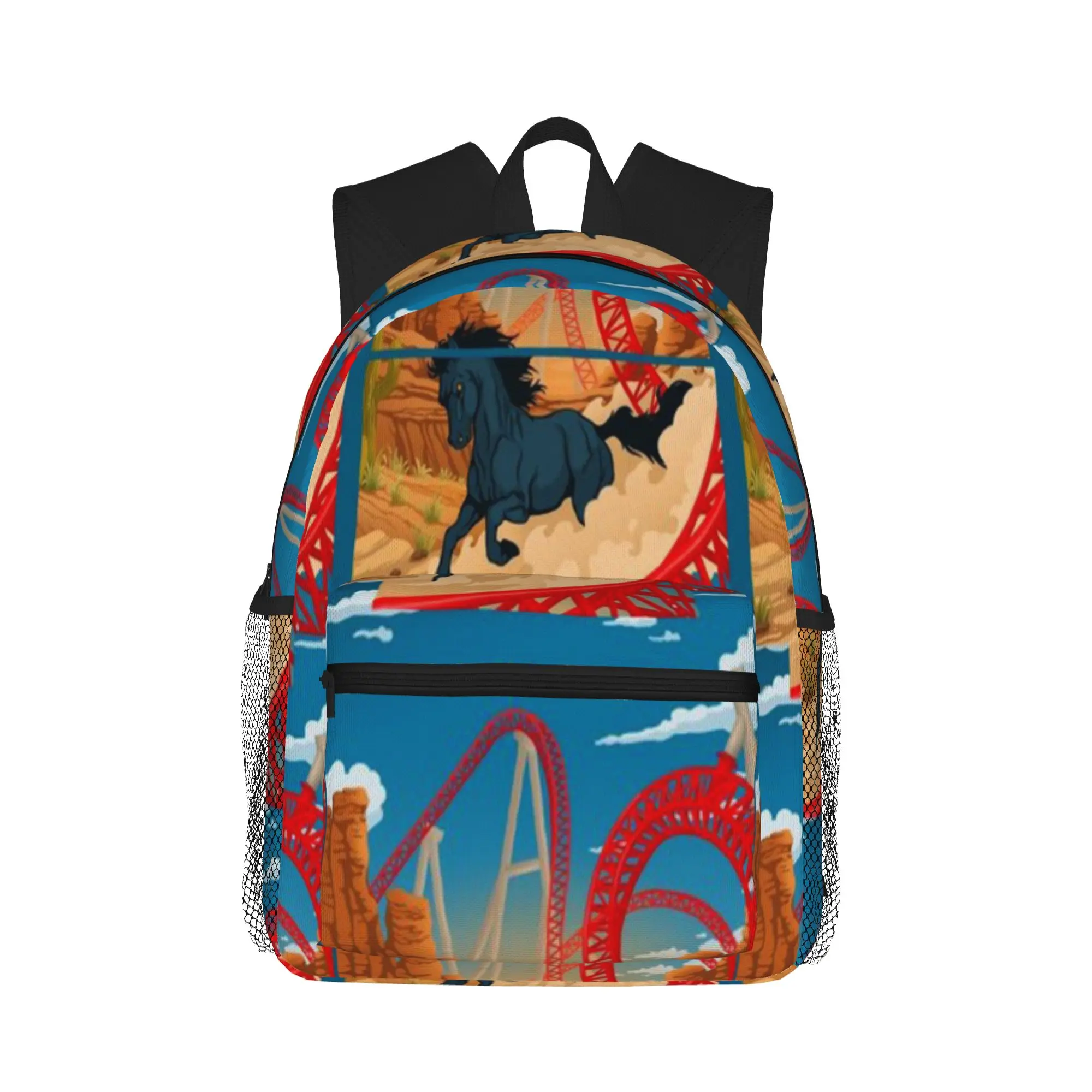 THE WILD ONE Maverick Roller Coaster Cedar Point Theme Park  Casual Backpack for Students and Adults Backpacks