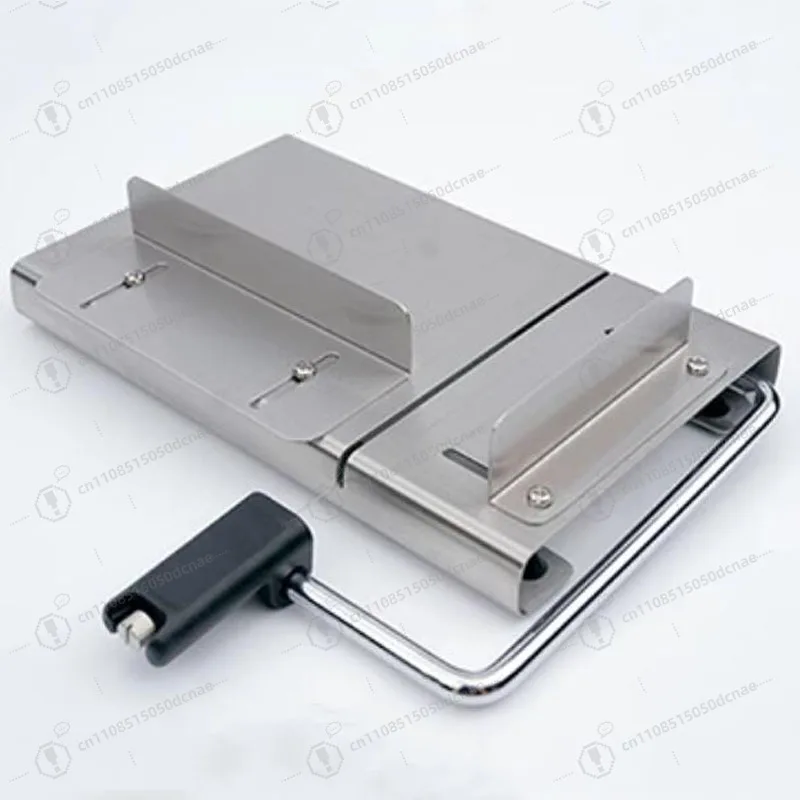 DIY Soap Cutting Machine Adjustable Stainless Steel Cutting Table with Wire Scissors for Cheese Butter Handmade
